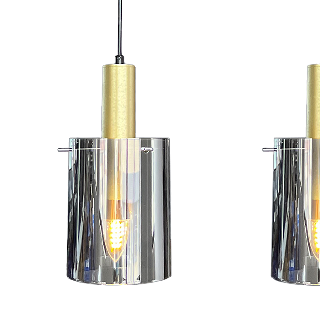 Pendelleuchte ARCADIA Gold (3x E27) - Milagro