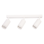 Decken Spot / Strahler RING Weiß (3x GU10) - Milagro