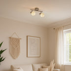 Deckenleuchte DEX (2x E14) Beige / Kaschmir - Milagro