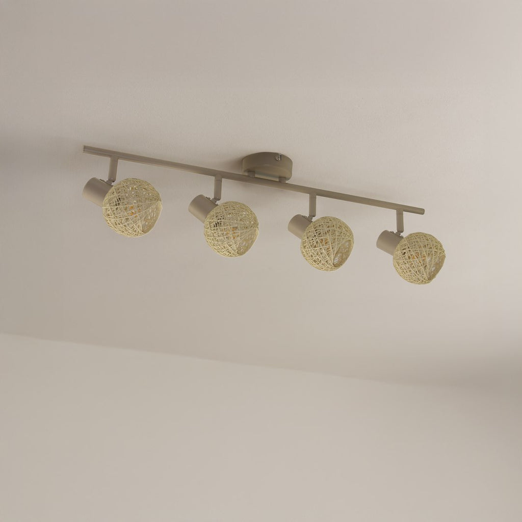 Deckenleuchte DEX (4x E14) Beige / Kaschmir - Milagro
