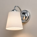 Wandleuchte PAFOS Chrom & Glas (1x E27) - Milagro