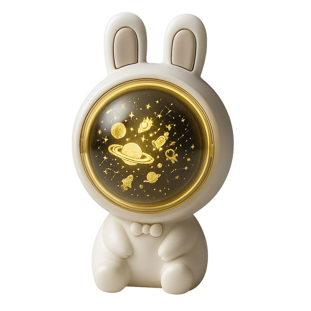 Kinder-Tischleuchte Dekolampe Projektor ASTRONAUT (Akku & USB) - Milagro