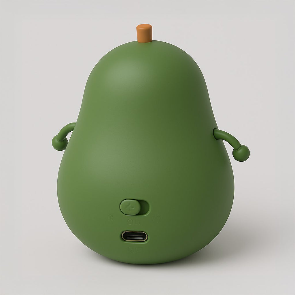 Kinder-Tischleuchte Dekolampe AVOKADO (Akku & USB) - Milagro