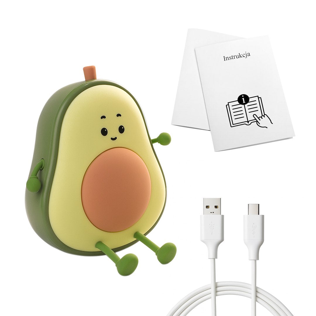 Kinder-Tischleuchte Dekolampe AVOKADO (Akku & USB) - Milagro