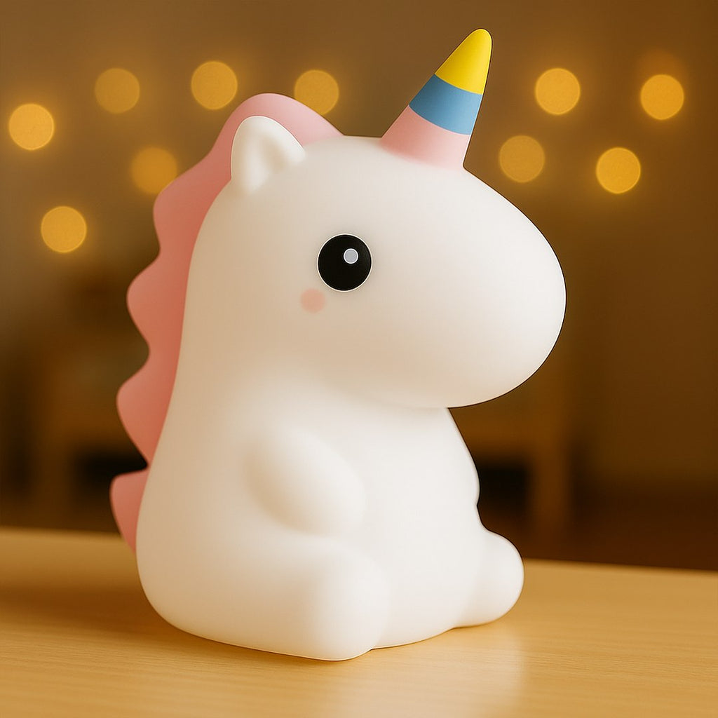 Kinder-Tischleuchte Dekolampe EINHORN (Akku & USB) - Milagro