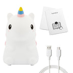 Kinder-Tischleuchte Dekolampe EINHORN (Akku & USB) - Milagro