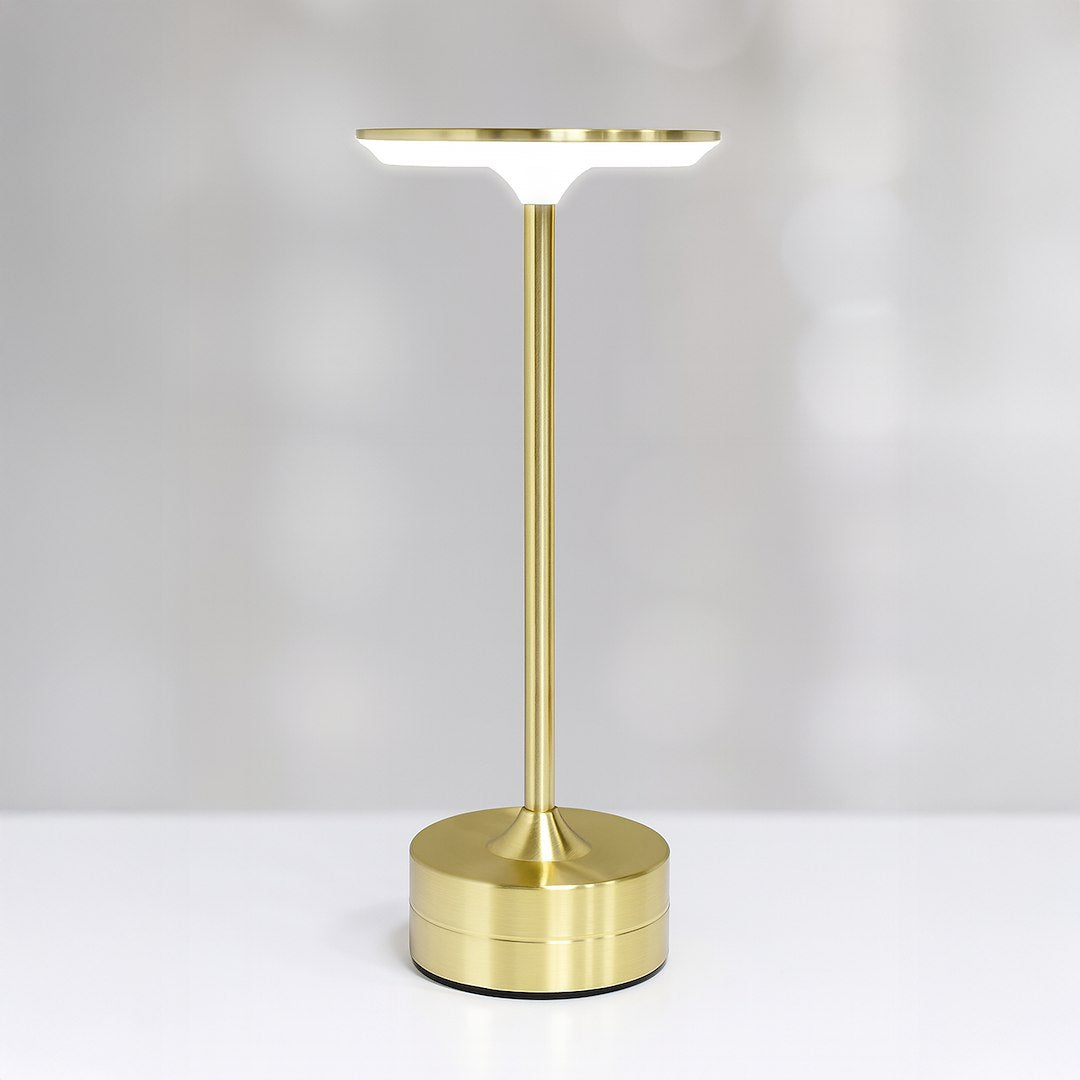 Akku Tischleuchte TAVOLO Gold – Milagro