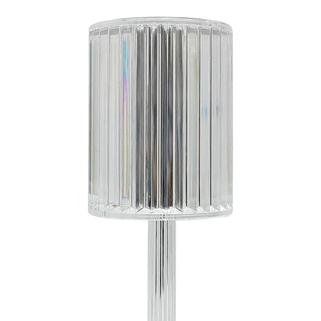 Akku Tischleuchte SIMPLE Transparent - Milagro