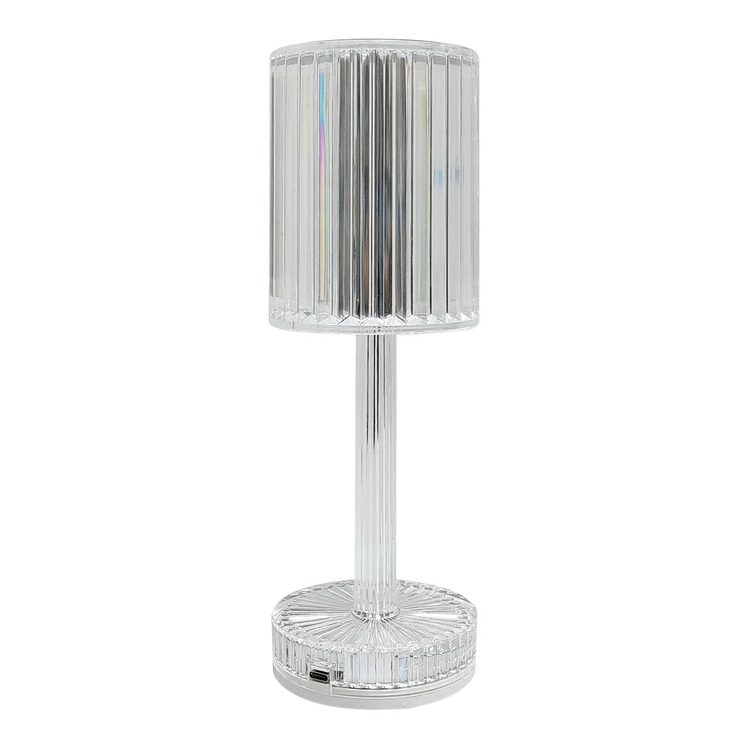 Akku Tischleuchte SIMPLE Transparent - Milagro