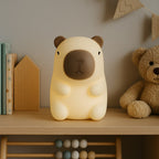 Kinder-Tischleuchte Dekolampe CAPYBARA (Akku & USB) - Milagro