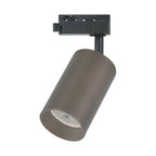 1-Phasen Decken Spot / Strahler PIPE Track Braun (1x GU10) - Milagro
