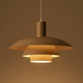 Pendelleuchte FERRO Cashmere & Beige (1x E27) - Milagro