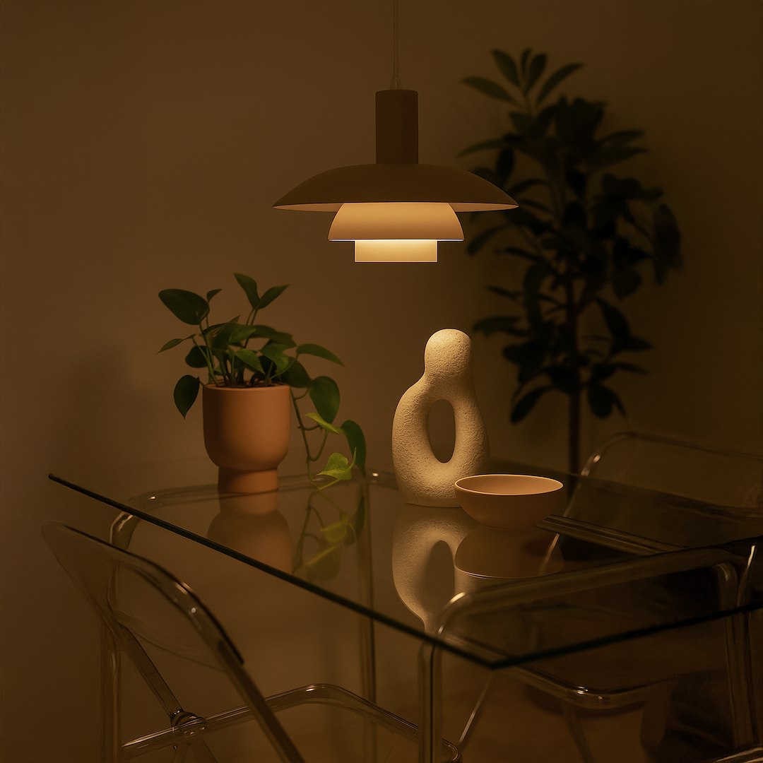 Pendelleuchte FERRO Cashmere & Beige (1x E27) - Milagro