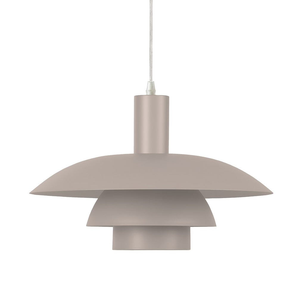 Pendelleuchte FERRO Cashmere & Beige (1x E27) - Milagro