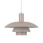 Pendelleuchte FERRO Cashmere & Beige (1x E27) - Milagro