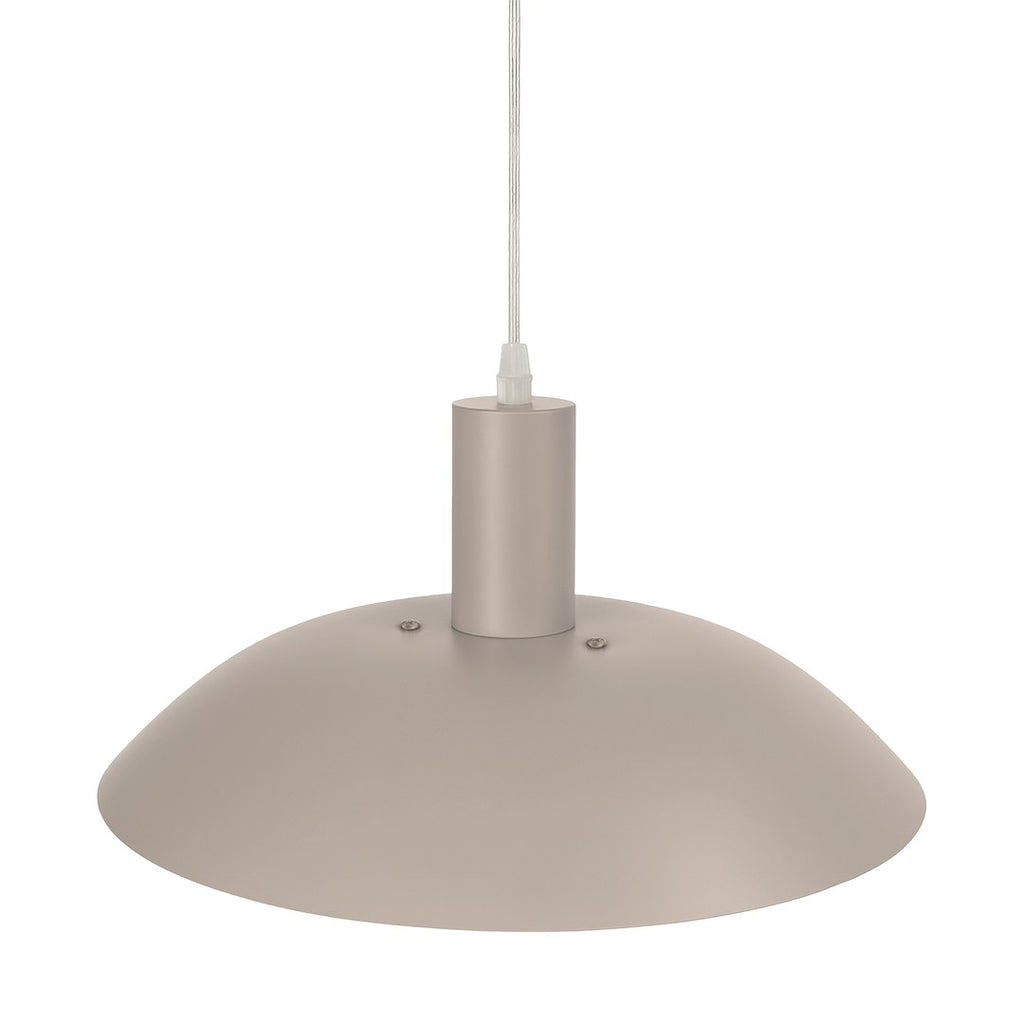 Pendelleuchte FERRO Cashmere & Beige (1x E27) - Milagro