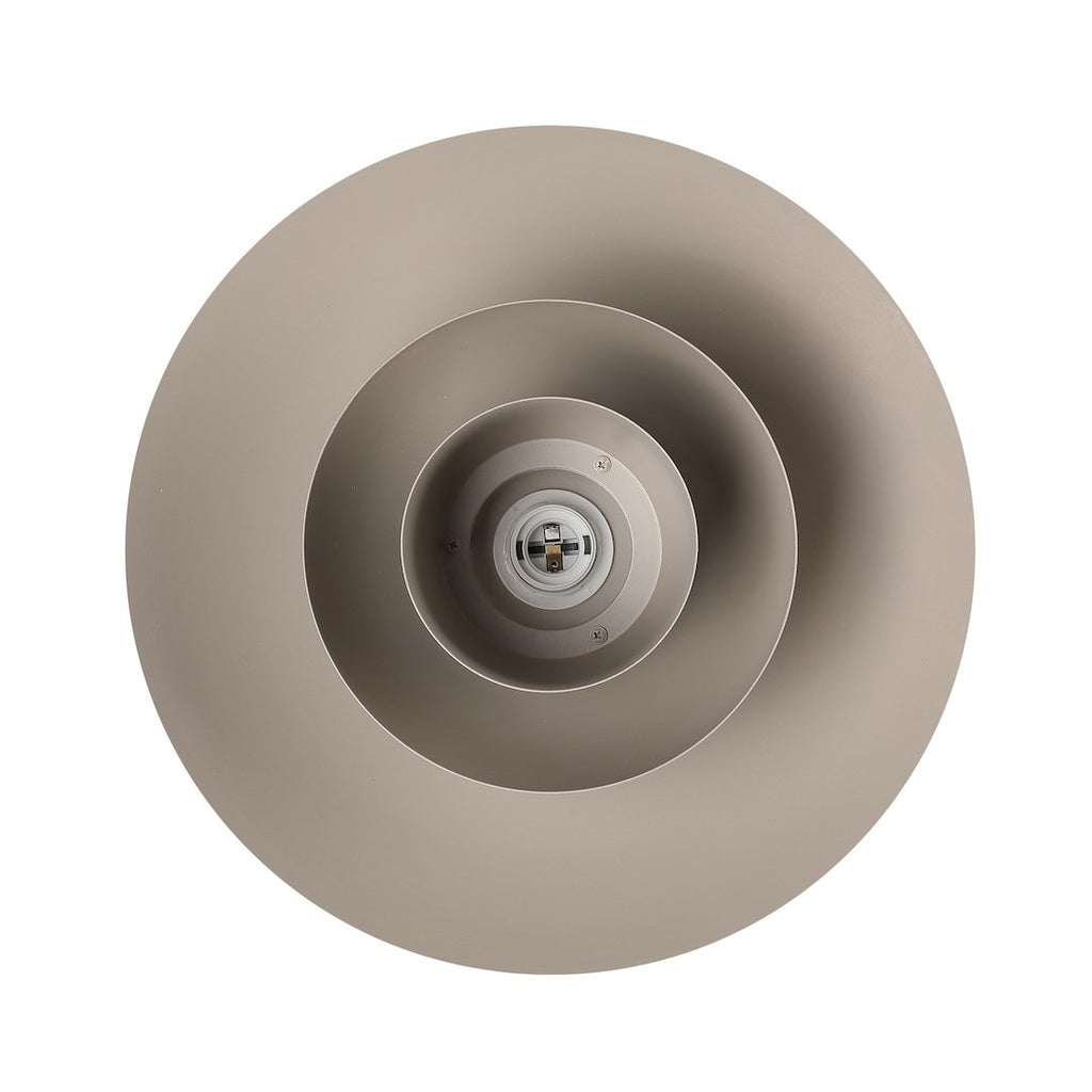 Pendelleuchte FERRO Cashmere & Beige (1x E27) - Milagro