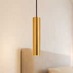 Pendelleuchte GENESIS Schwarz Gold (1x GU10) - Milagro