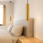 Pendelleuchte GENESIS Schwarz Gold (1x GU10) - Milagro