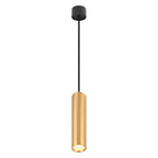 Pendelleuchte GENESIS Schwarz Gold (1x GU10) - Milagro