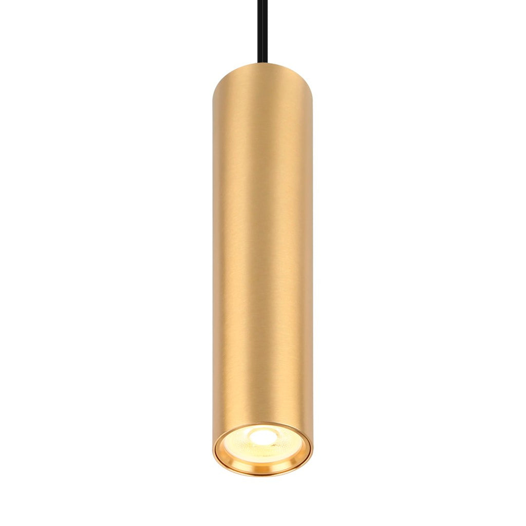 Pendelleuchte GENESIS Schwarz Gold (1x GU10) - Milagro