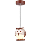 Kinder Pendelleuchte OWL Eule (1x E14) - Milagro