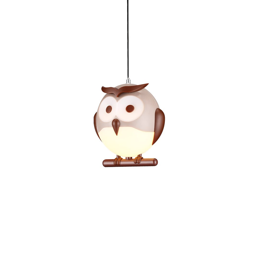 Kinder Pendelleuchte OWL Eule (1x E14) - Milagro