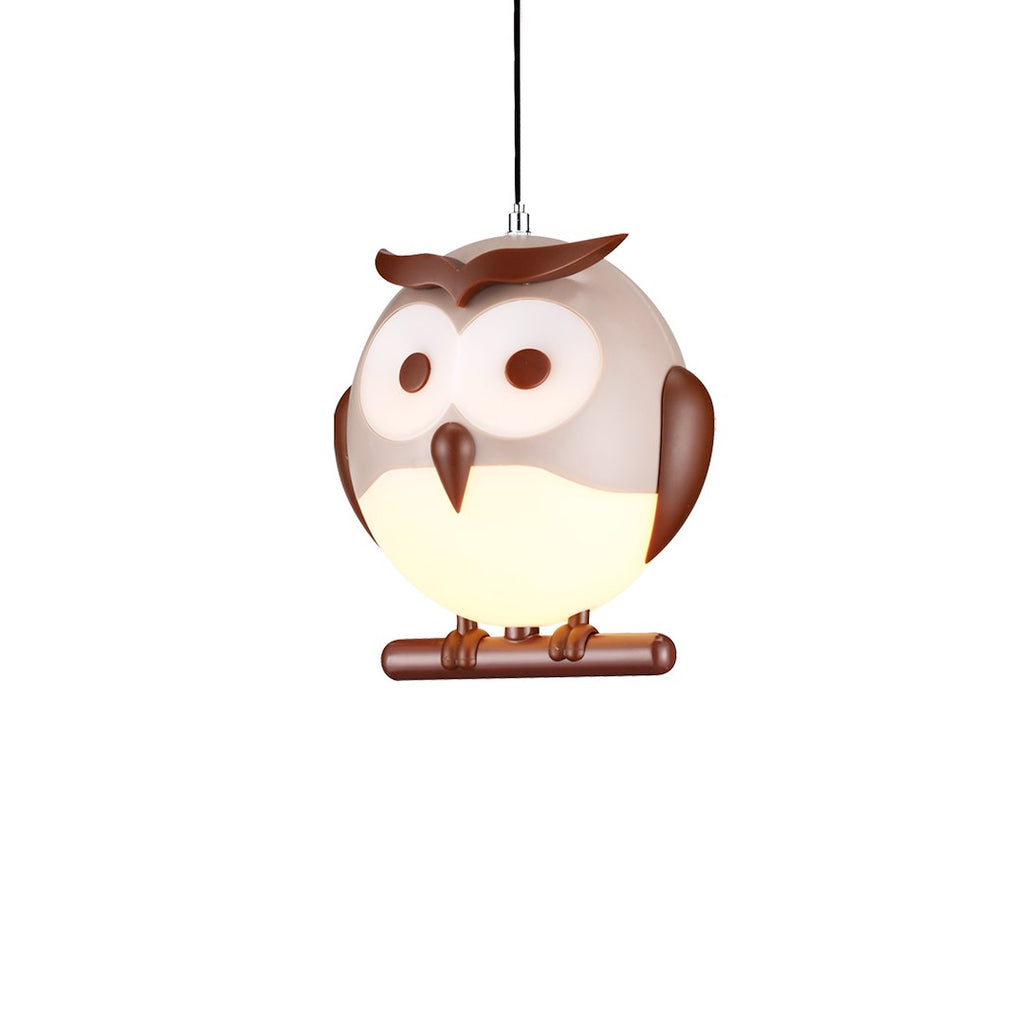 Kinder Pendelleuchte OWL Eule (1x E14) - Milagro