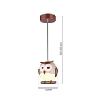 Kinder Pendelleuchte OWL Eule (1x E14) - Milagro