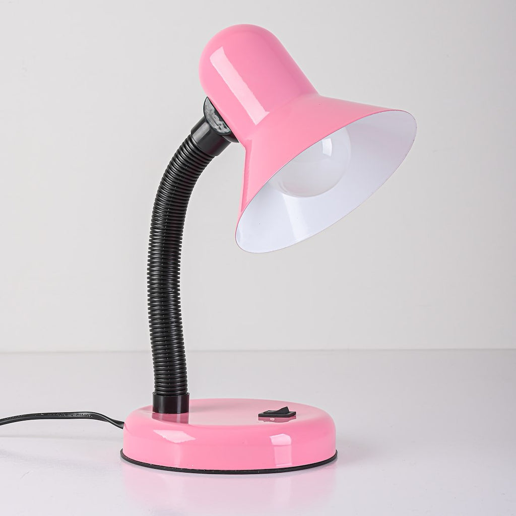 Tischleuchte Schreibtisch Mentor Pink (1x E27) - Milagro