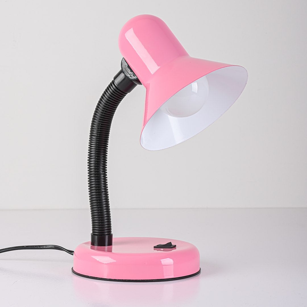 Tischleuchte Schreibtisch Mentor Pink (1x E27) - Milagro