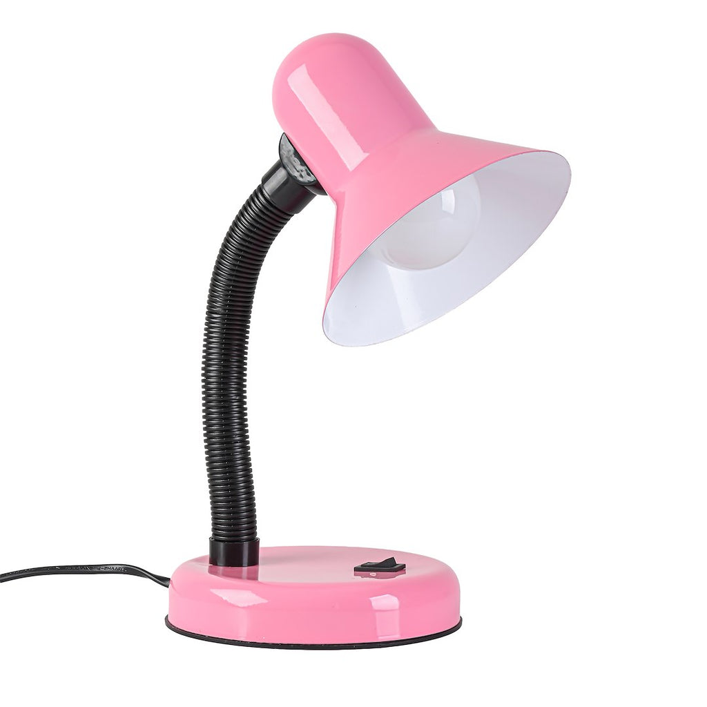 Tischleuchte Schreibtisch Mentor Pink (1x E27) - Milagro