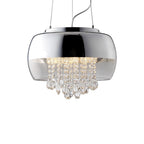 Pendelleuchte LUNA Chrom, Glas (3x E14) LED - Milagro