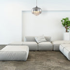 Pendelleuchte LUNA Chrom, Glas (1x E14) LED - Milagro