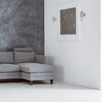 Wandleuchte MOONLIGHT Chrom & Acryl (1x E14) - Milagro