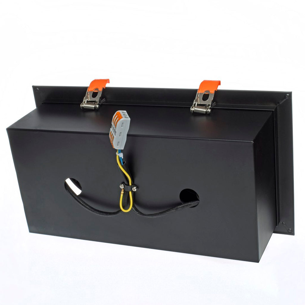 Decken-Einbauleuchte PLAZA (2x GU10) AR111 Schwarz - Milagro