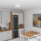 Decken Spot Strahler PLAZA (2x GU10) AR111 Weiß - Milagro