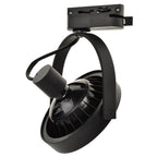 1-Phasen Spot LUGAR Track Schwarz (1x AR111) GU10 - Milagro