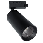 1-Phasen Spot / Strahler MICA Track Schwarz (1x GU10) - Milagro