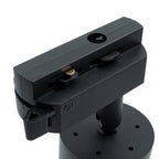 1-Phasen Spot / Strahler MICA Track Schwarz (1x GU10) - Milagro
