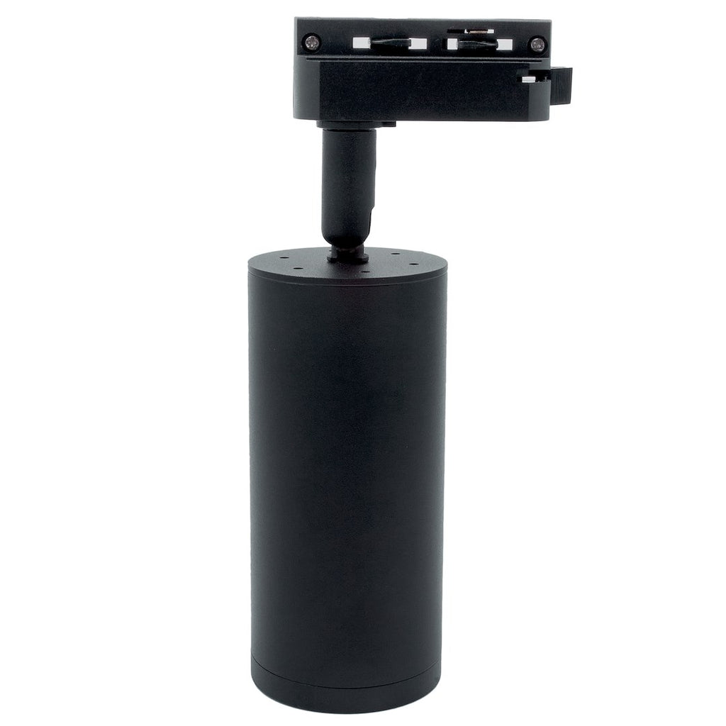 1-Phasen Spot / Strahler MICA Track Schwarz (1x GU10) - Milagro