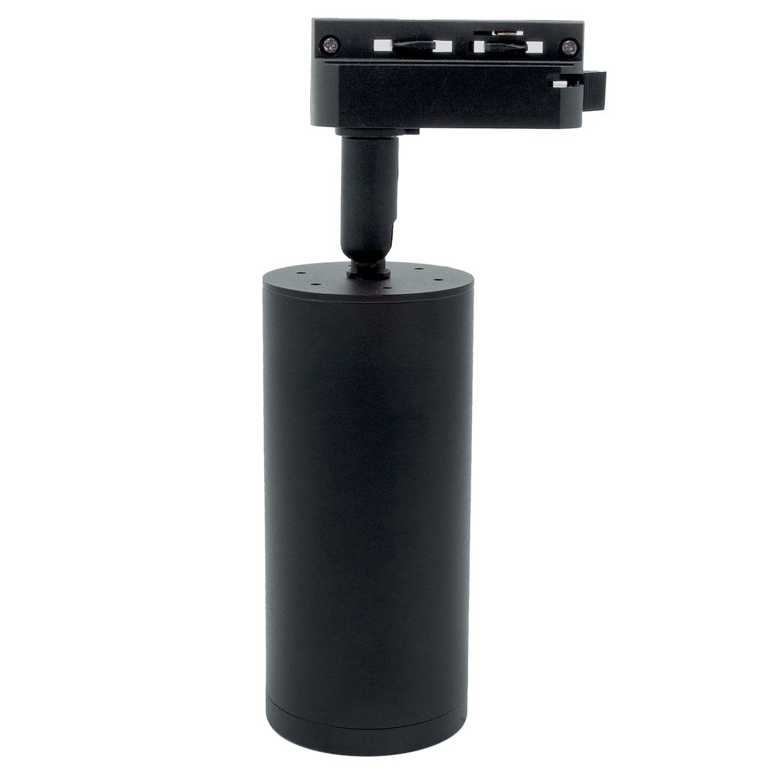 1-Phasen Spot / Strahler MICA Track Schwarz (1x GU10) - Milagro