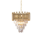 Pendelleuchte / Kronleuchter MADISON Gold (9x E14) - Milagro