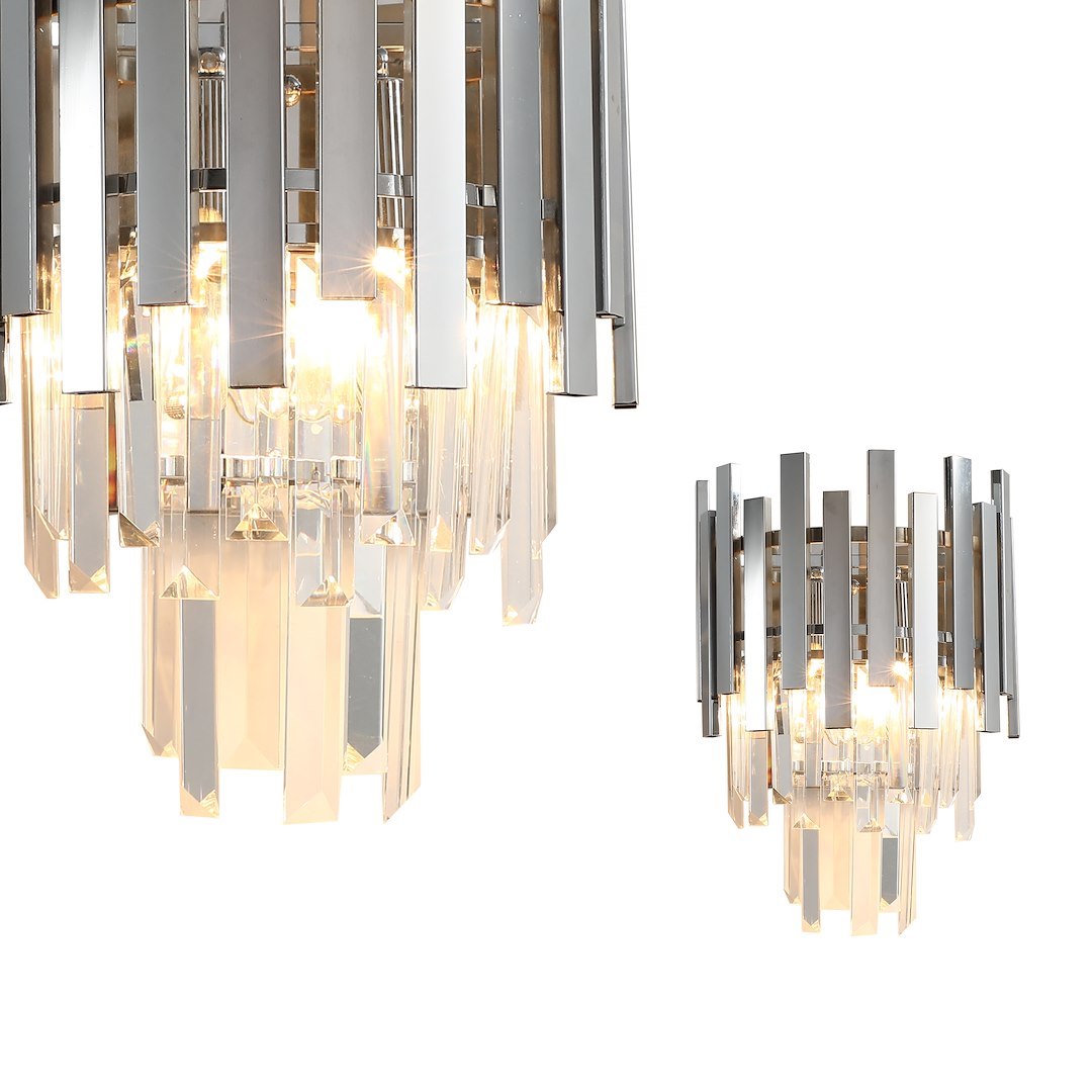 Wandleuchte ASPEN Chrom (2x E14) - Milagro
