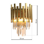 Wandleuchte ASPEN Gold (2x E14) - Milagro