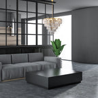 Pendelleuchte / Kronleuchter CHELSEA Gold (6x E14) - Milagro