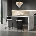 Pendelleuchte / Kronleuchter CHELSEA Gold (6x E14) - Milagro