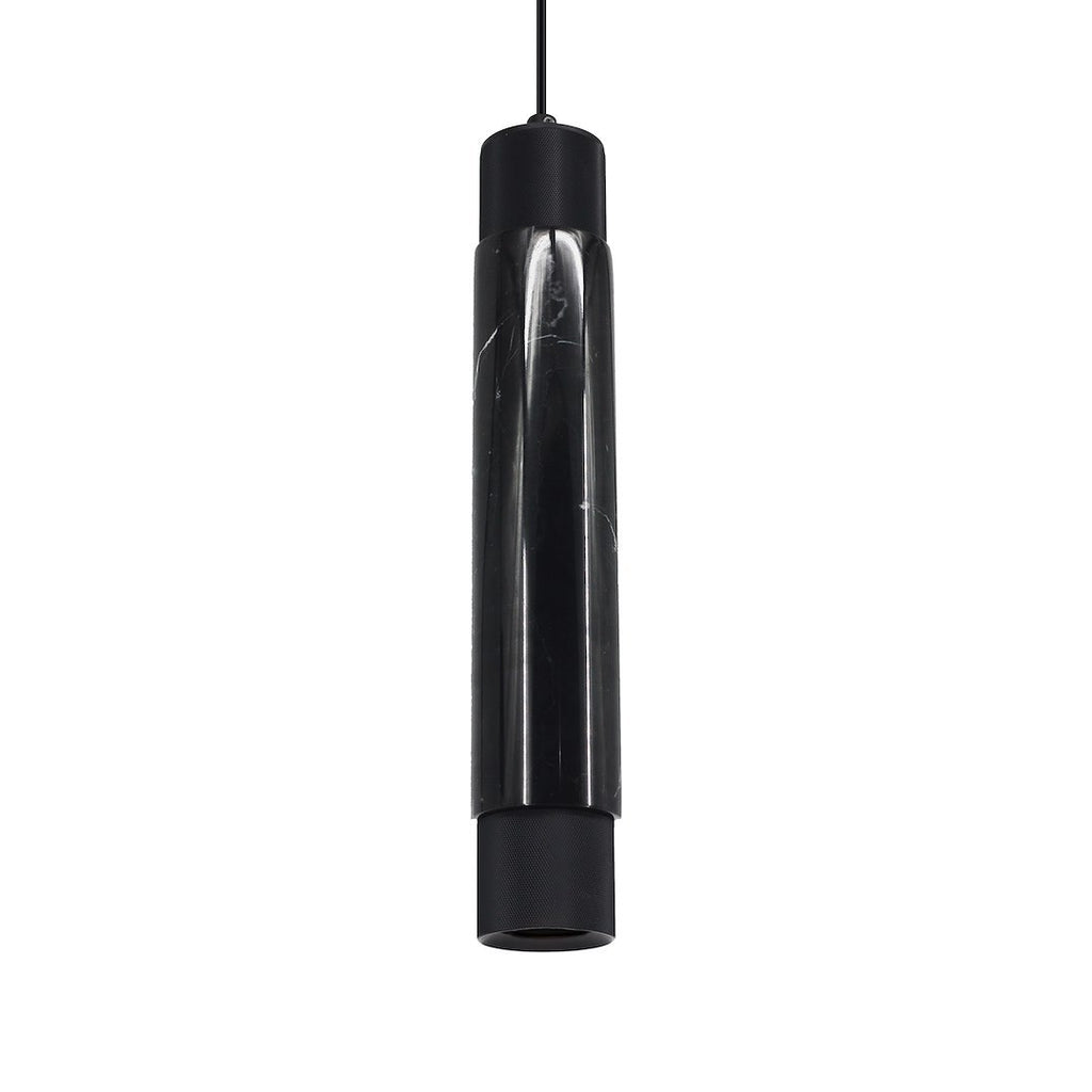 Pendelleuchte MARBLE Schwarz (1x GU10) - Milagro
