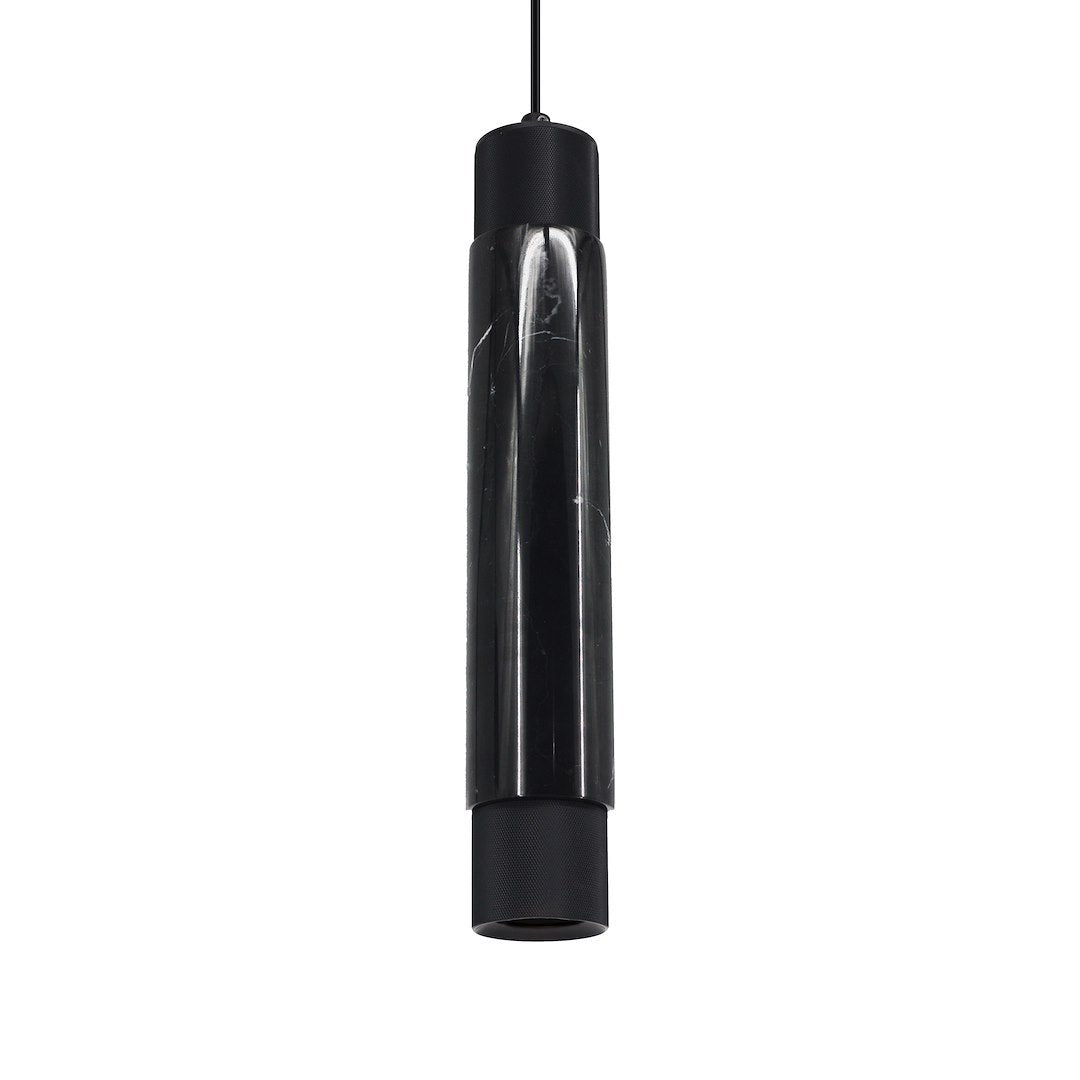 Pendelleuchte MARBLE Schwarz (1x GU10) - Milagro