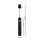 Pendelleuchte MARBLE Schwarz (1x GU10) - Milagro